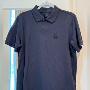 Navy blue psycho bunny polo
